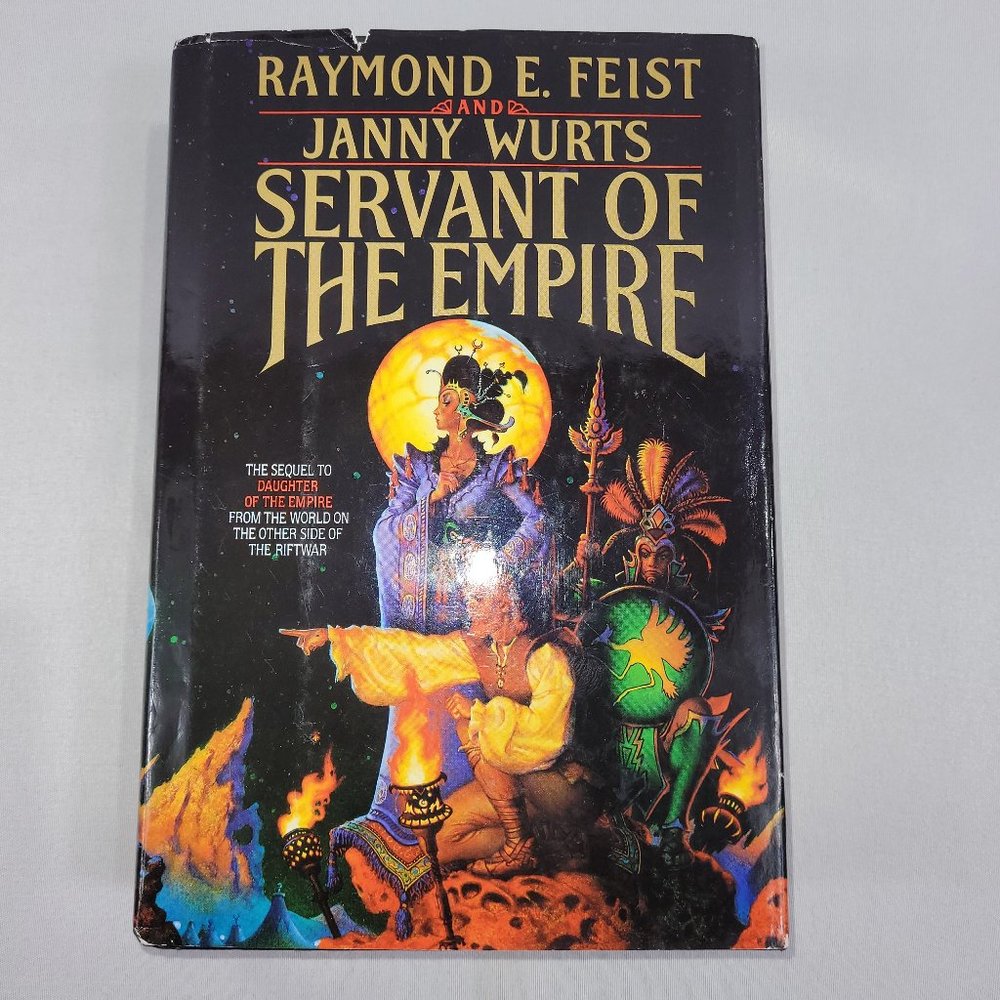 Raymond E Feist Servant of the Empire Hardcover Book Club Riftwar Novel